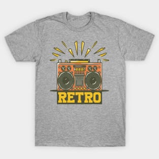 Retro Boombox T-Shirt
